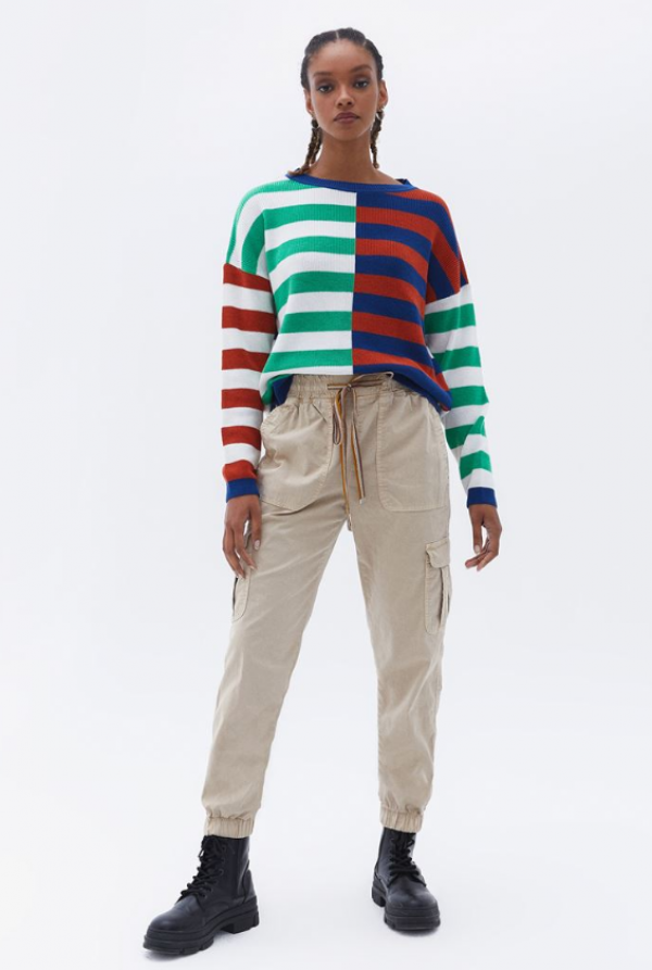 Celana Jogger dengan Tali Pinggang Elastis